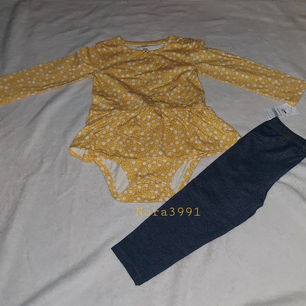 NWT carters outfit size 24 months